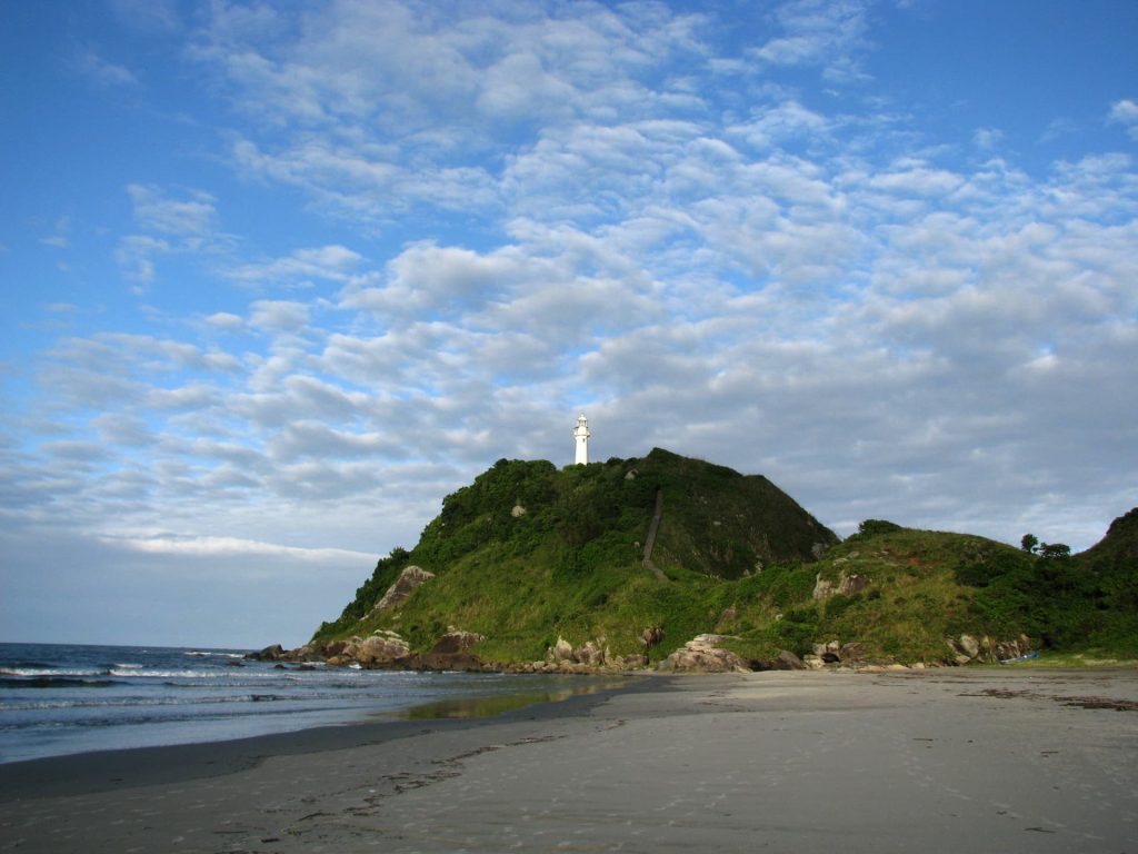 Farol das Conchas na Ilha do Mel - Litoral do Paraná